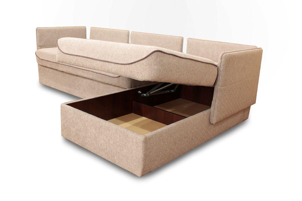 Угловой диван Премьер с формованными подушками