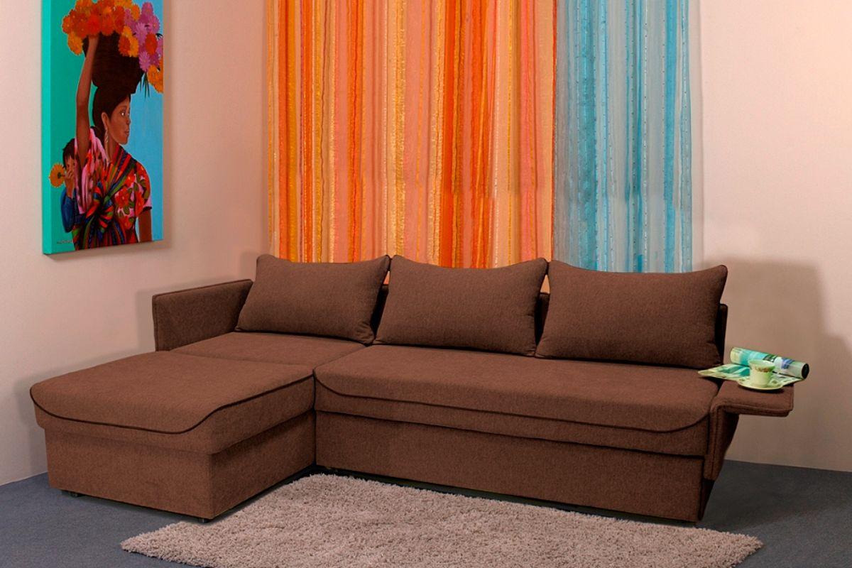 Угловой диван Премьер с формованными подушками